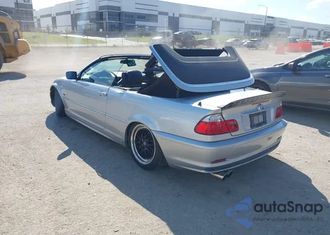 2001 BMW 325Ci из США, поврежденный, VIN WBABS33491JY41889